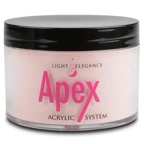 Light Elegance Apex Ideal Pink akrylpulver 45 g rosa