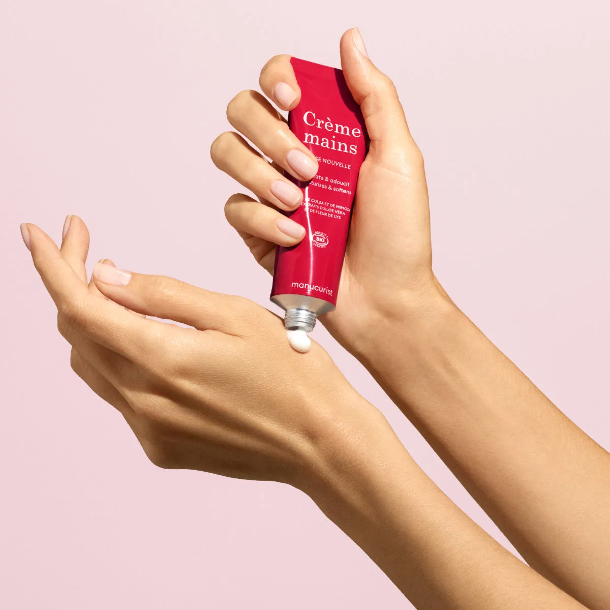 Manucurist New Rose Balm & Cream Duo håndpleiesett