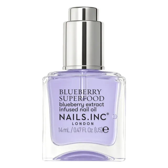 Nails Inc London Blueberry Superfood negleolje pleiende
