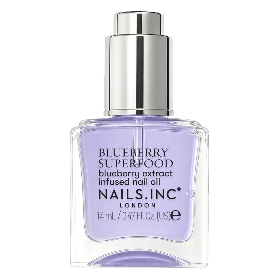 Nails Inc London Blueberry Superfood negleolje pleiende