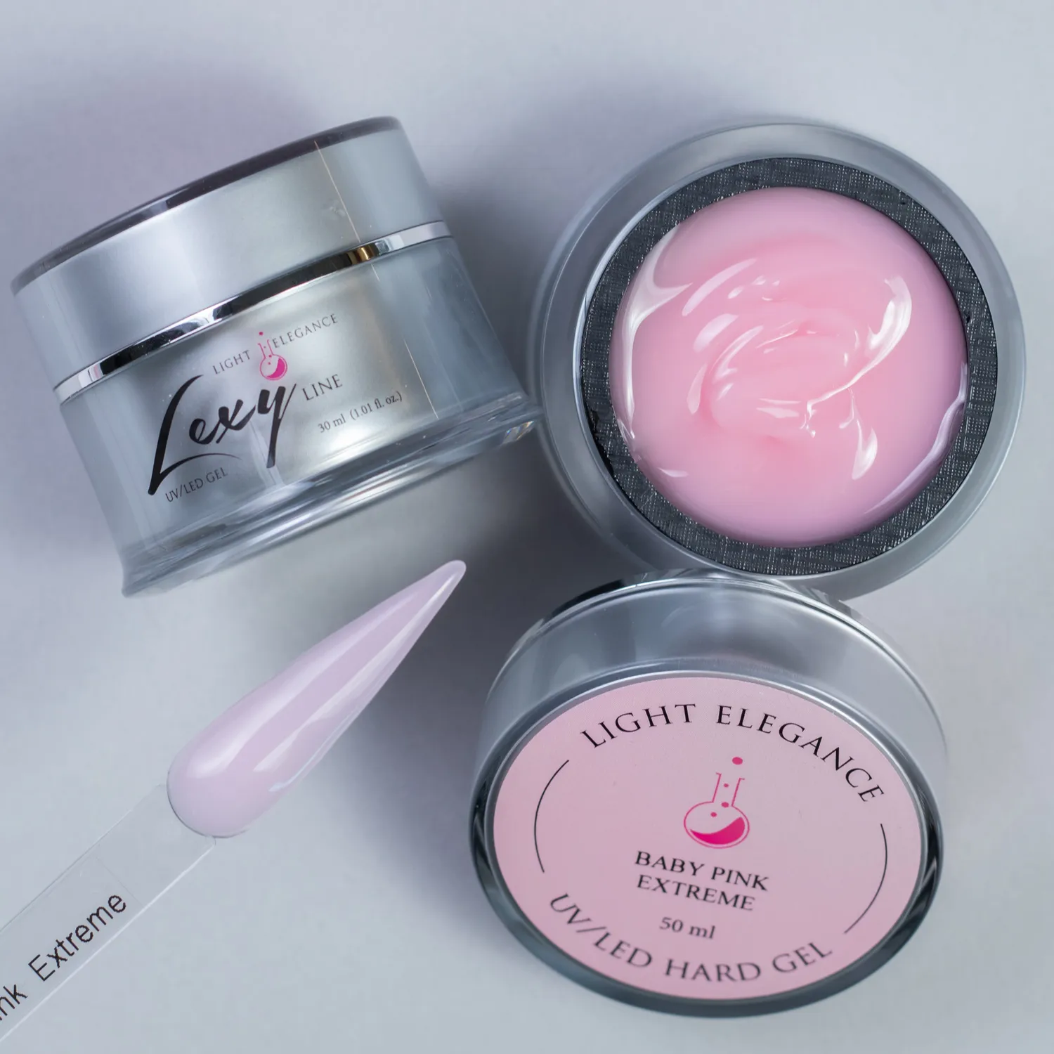 Light Elegance Lexy Line Baby Pink Extreme bygggel 10 ml rosa