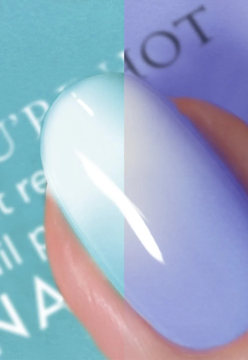 Nails Inc Hey Hot Stuff neglelakk duo fargeskiftende