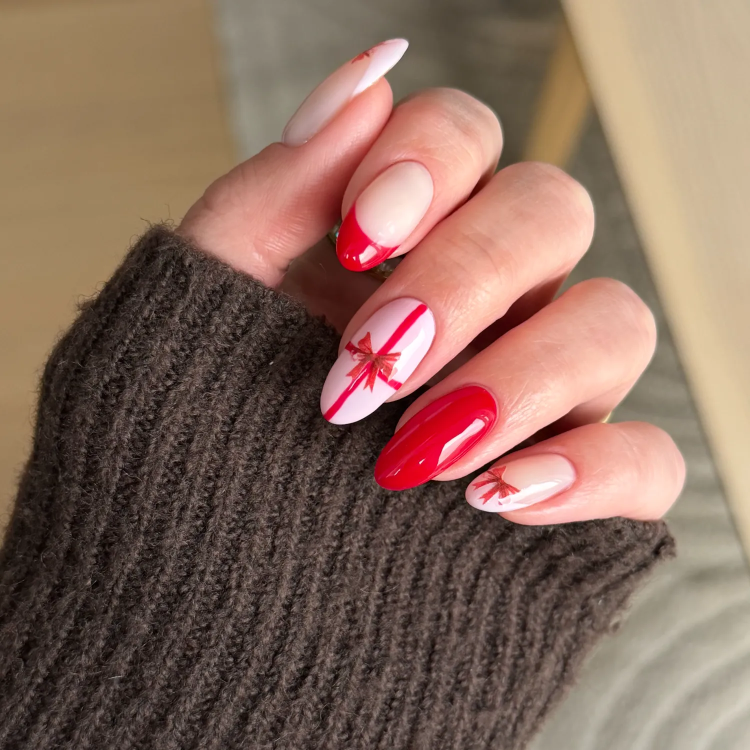 The Gel Collection Jingle Bell Vibe negleklistremerker jul