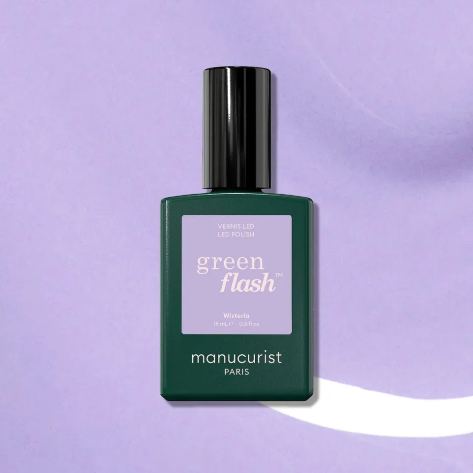 Manucurist Green Flash Wisteria gel-neglelakk pastell
