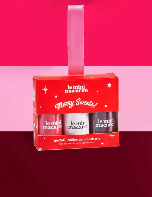 Le Mini Macaron Merry Sweets Trio gellakk 3x8,5 ml
