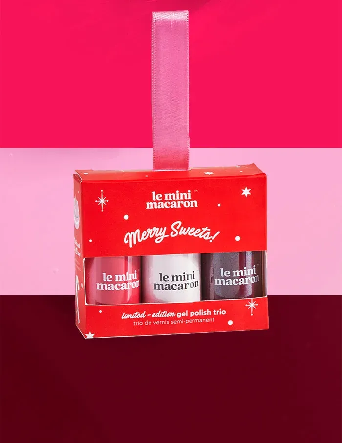 Le Mini Macaron Merry Sweets Trio gellakk 3x8,5 ml