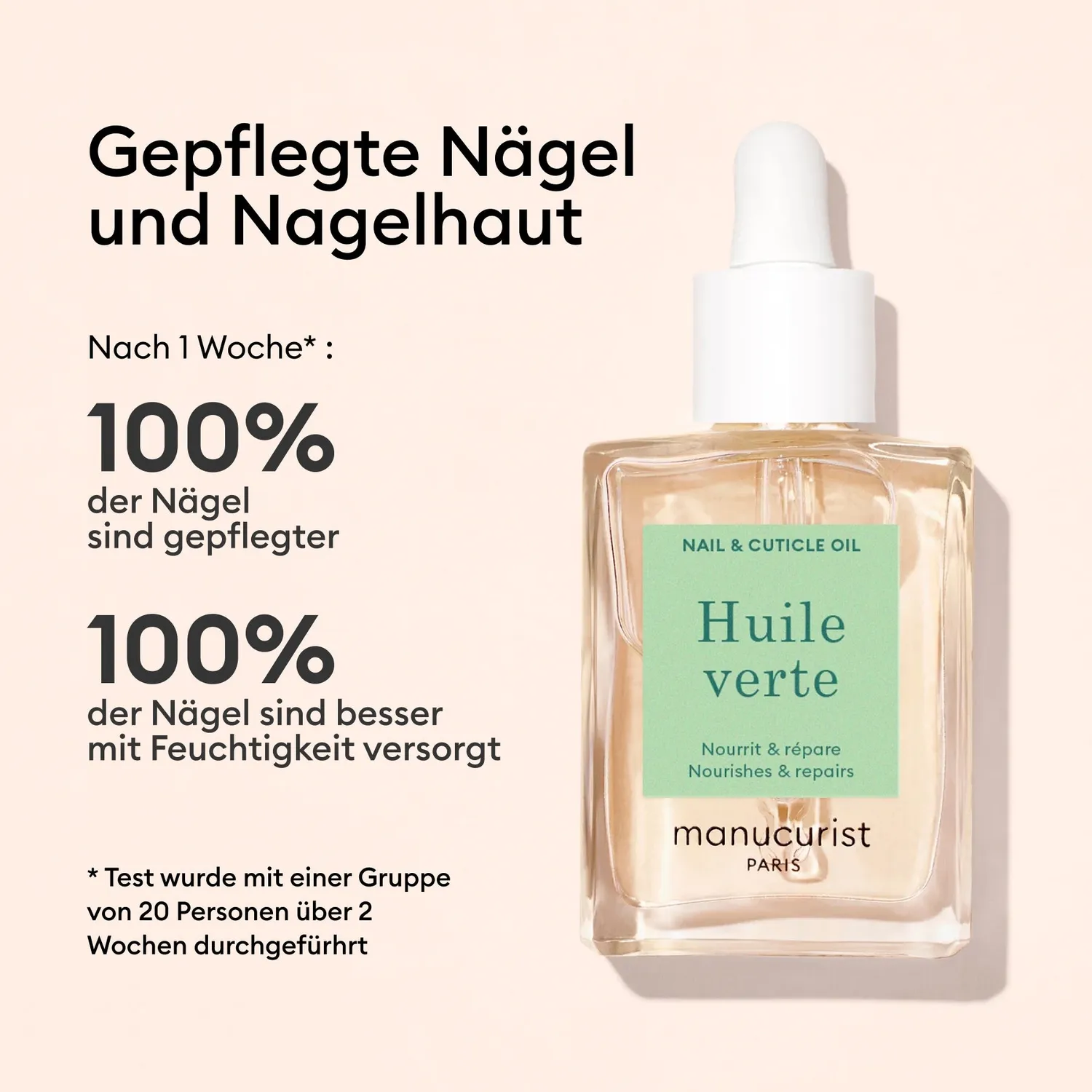 Manucurist Green Oil negleolje 6 planteoljer daglig pleie
