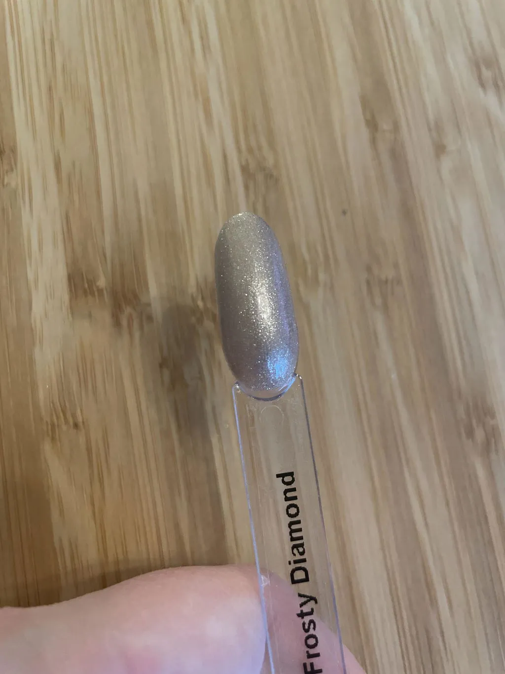 The Gel Collection Gel Polish 757 Frosty Diamond glitter