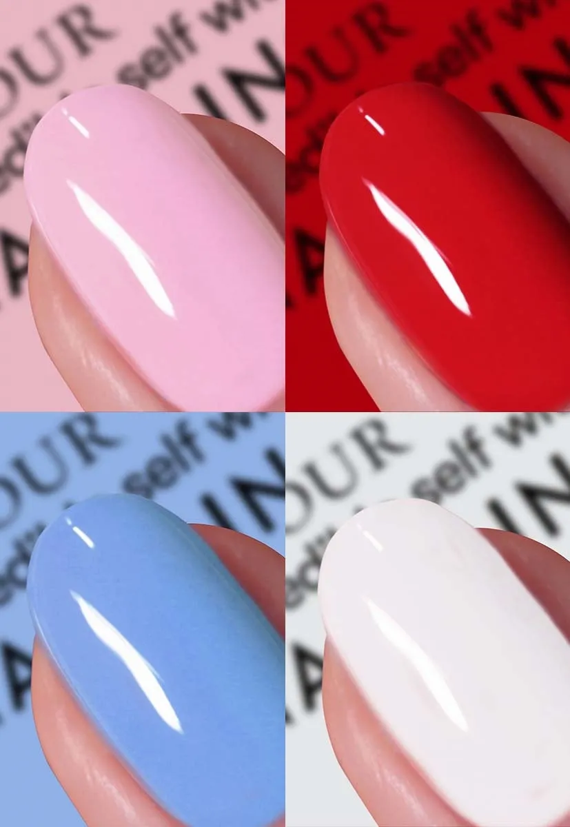 Nails Inc Check Please neglelakksett 4-pk kirsebærduft