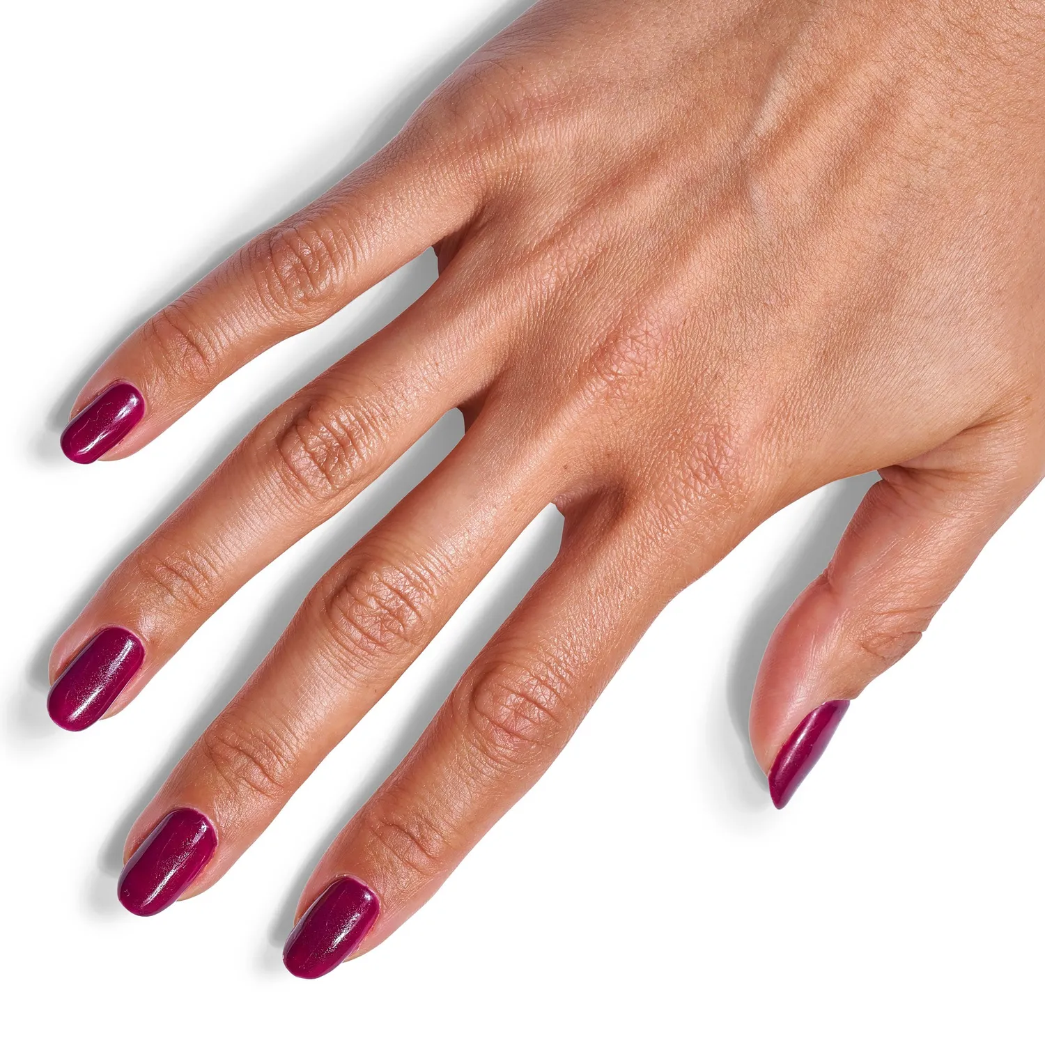 Le Mini Macaron Dark Plum gellakk 8,5 ml lilla shimmer
