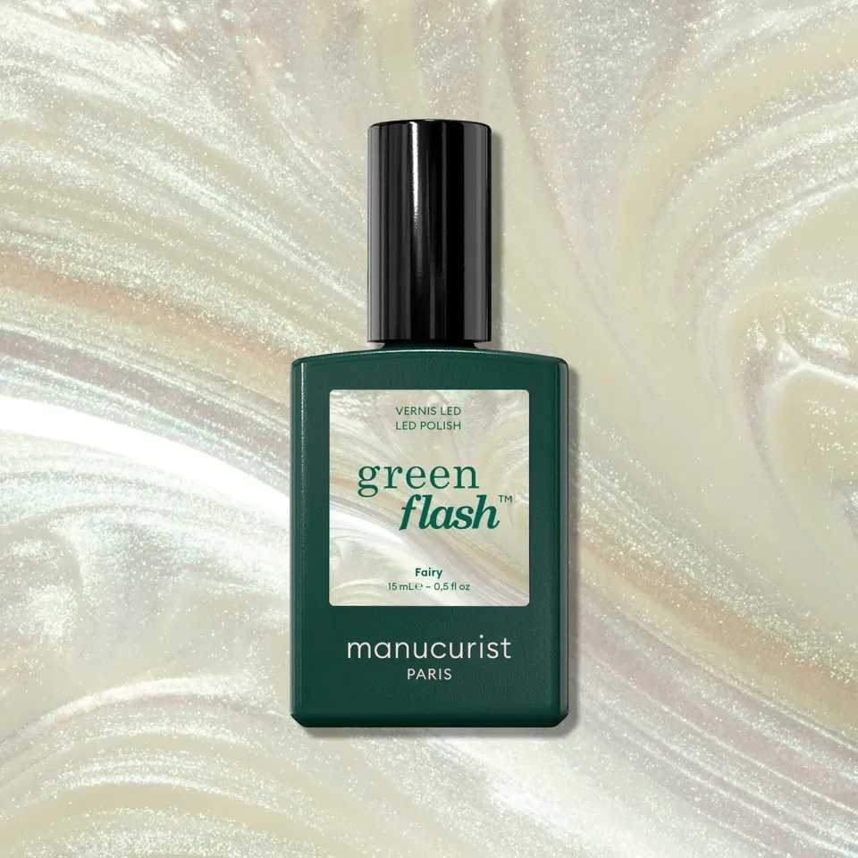 Manucurist Green Flash gelelakk Fairy perlehvit