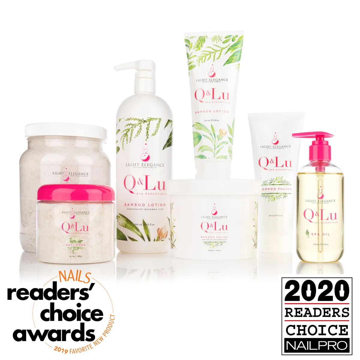 Light Elegance Q&Lu Spa Essentials neglesett komplett