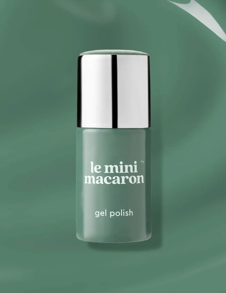 Le Mini Macaron Smoky Matcha gellakk 8,5 ml grønn