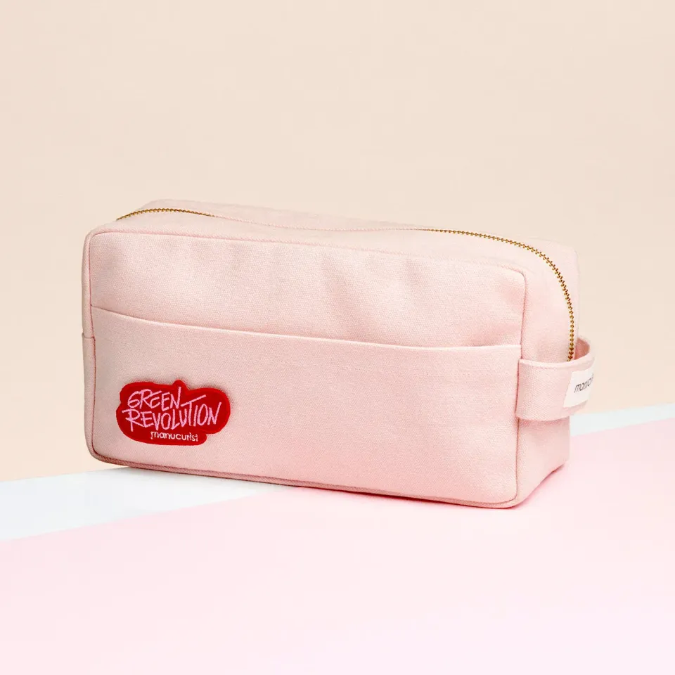 Manucurist Organic Cotton Pink Kit mappe rosa