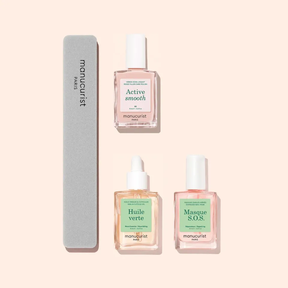 Manucurist Starter Routine Ridged Nails neglepleiesett