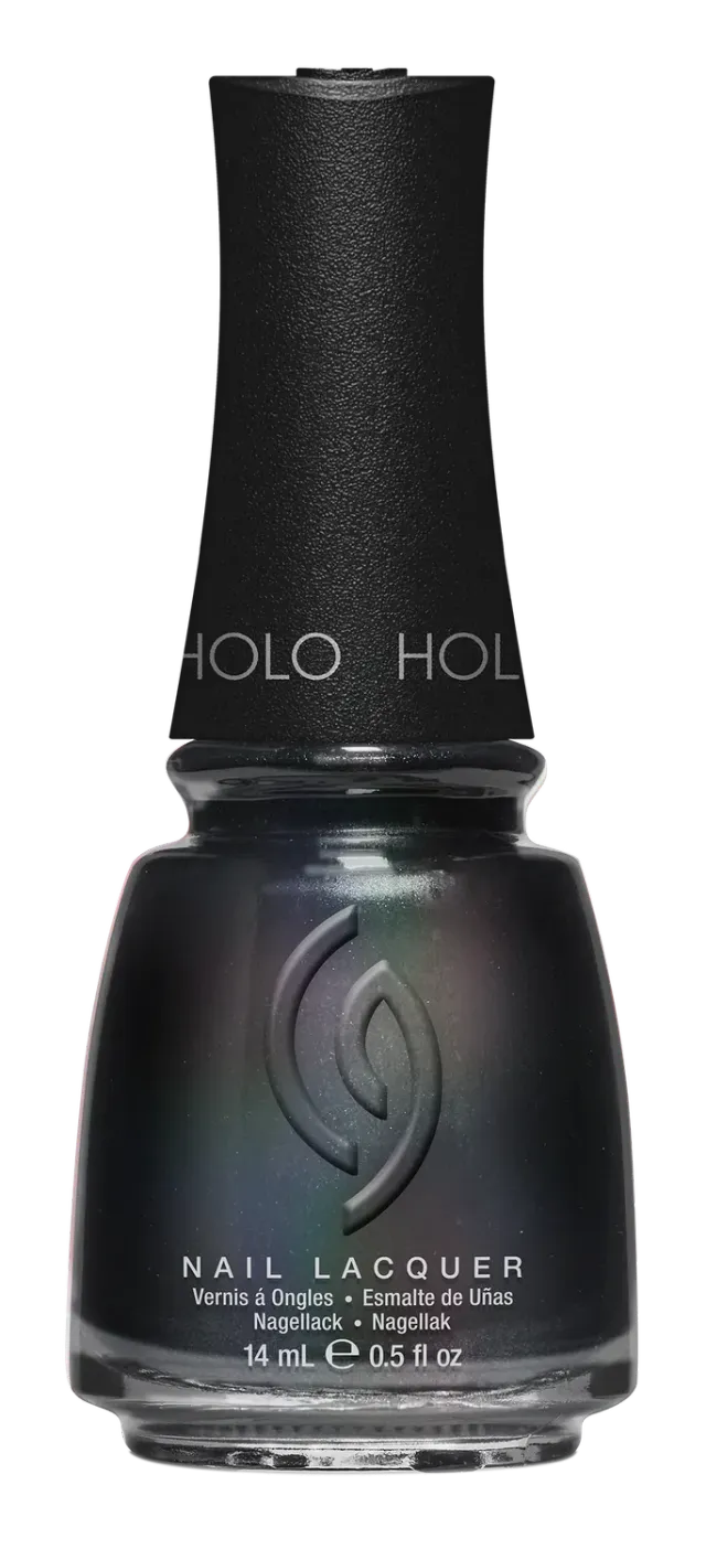 China Glaze Shadow Banned neglelakk mørk 6 dager