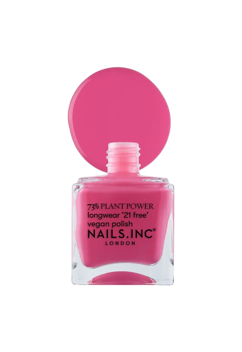 Nails Inc London Plant Power neglelakk U Ok Hun rosa