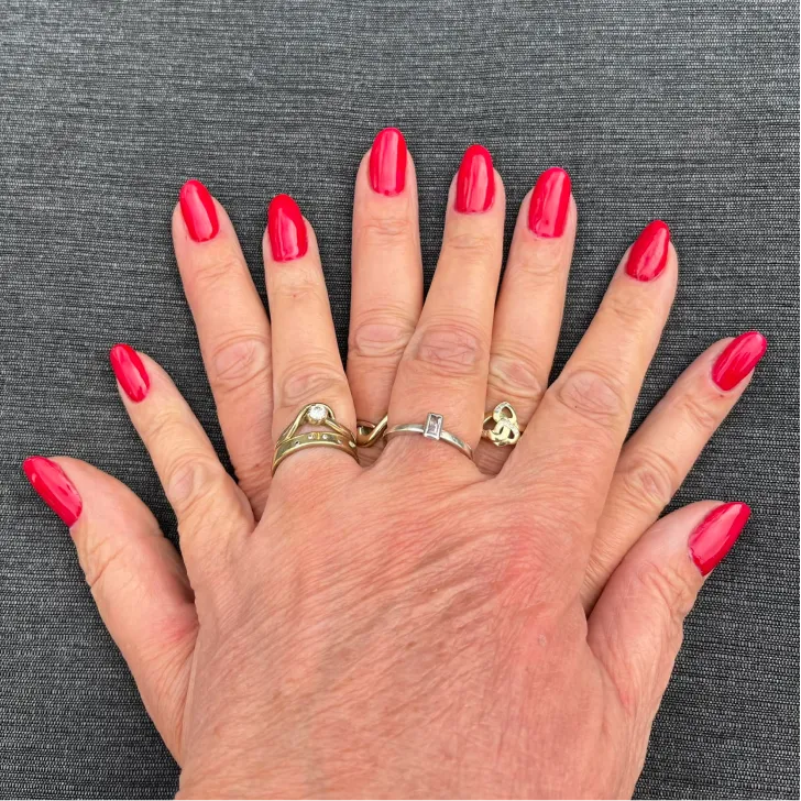The Gel Collection 531 Jam gel polish mørkerød 10 ml