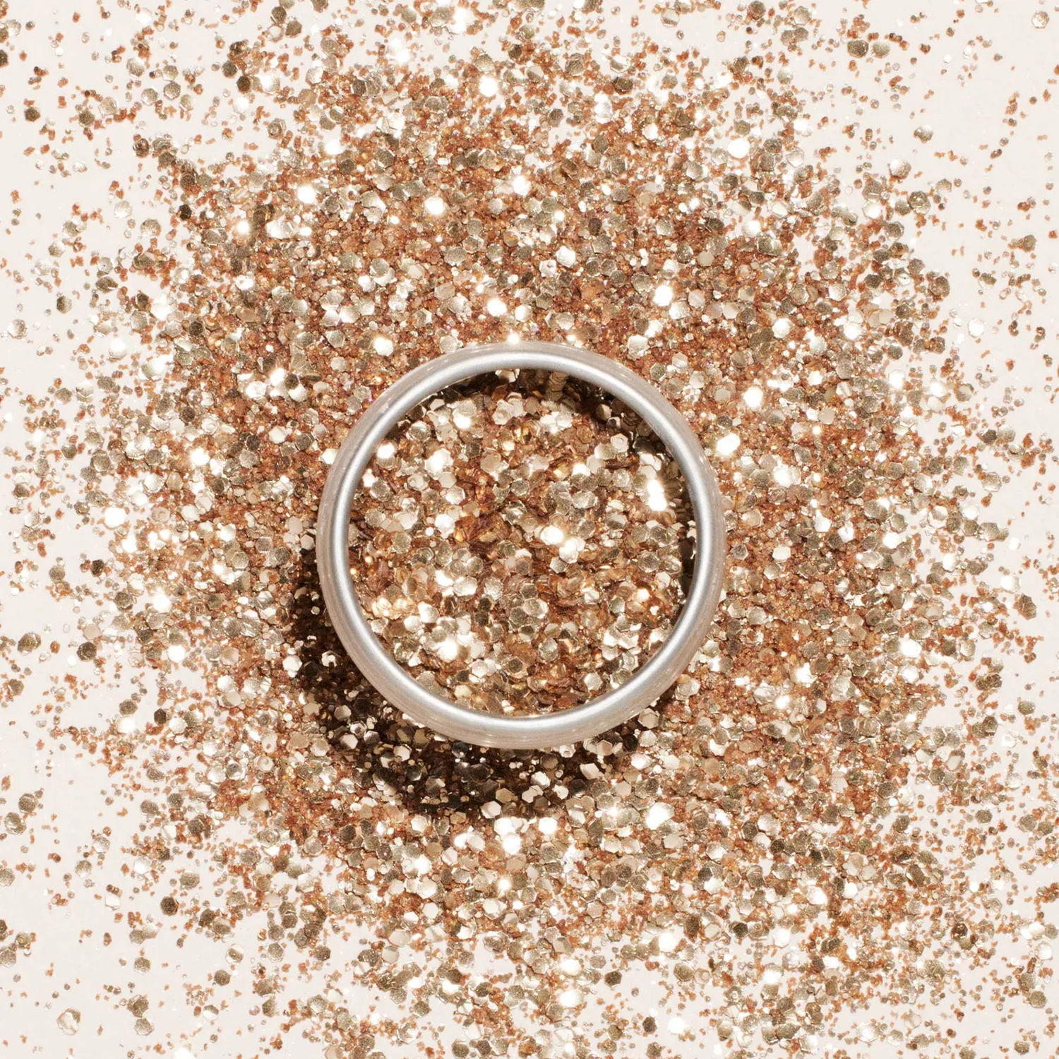 Manucurist Green Rose Gold Glitter & Glazed duo neglesett