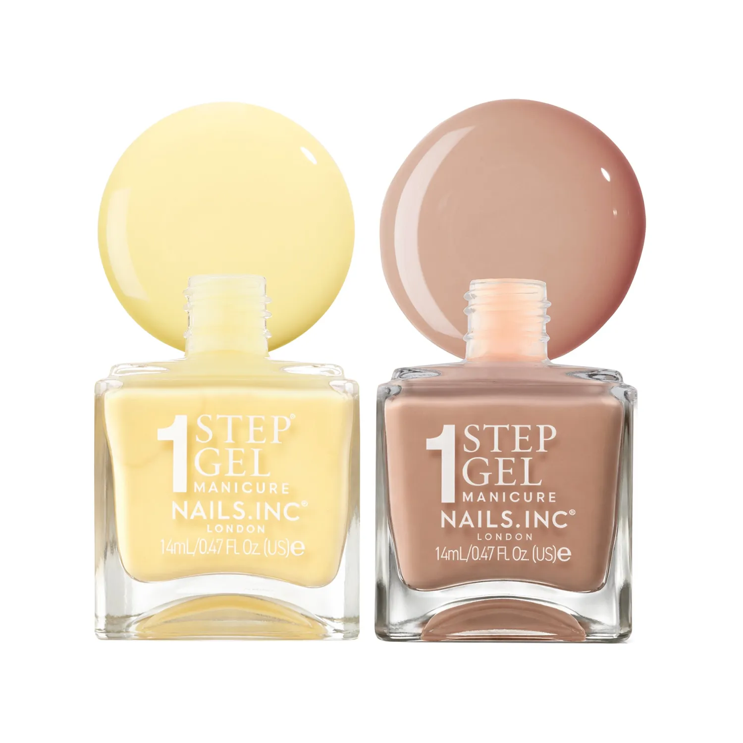 Nails Inc Butter Crème neglelakkduo It's Topless gel