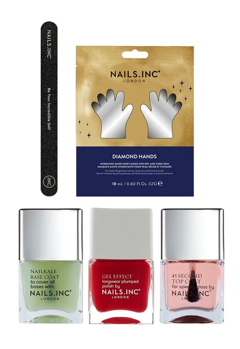 Nails Inc Flawless Mani neglepleiesett gaveeske styrkende