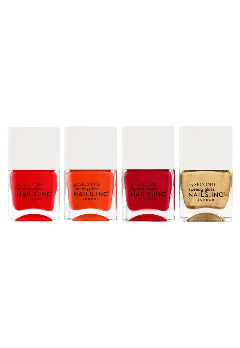 Nails Inc Lunar New Year neglelakk 4-pakning creme