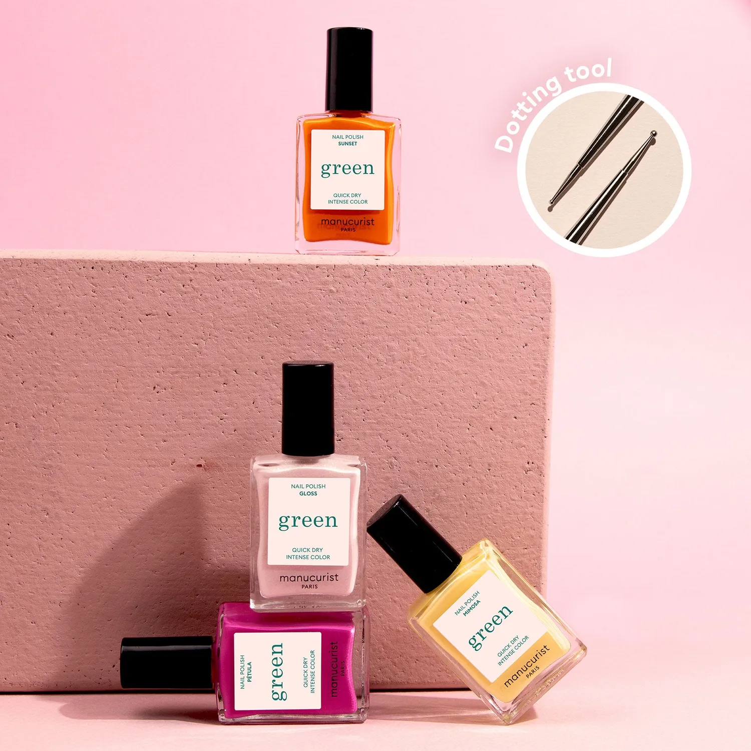 Manucurist Flower Love neglesett Pétula Gloss Sunset Mimosa