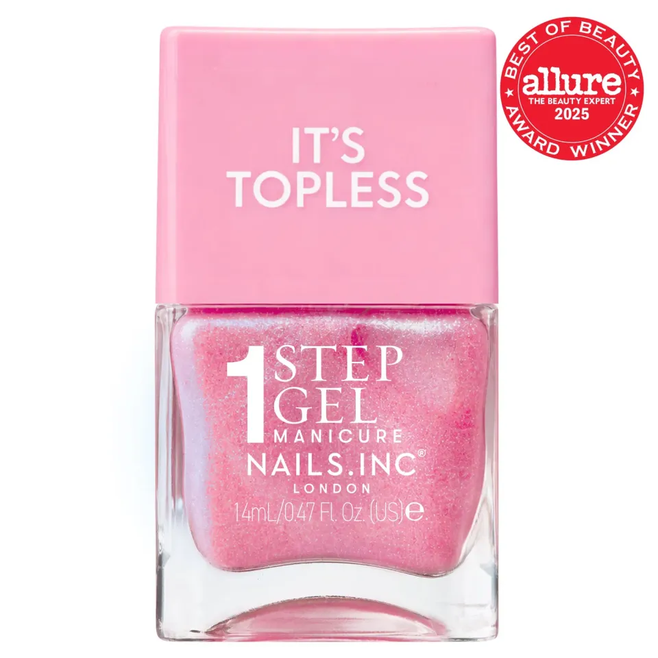 Nails Inc It's Topless Danielle neglelakk 1-step gel-effekt