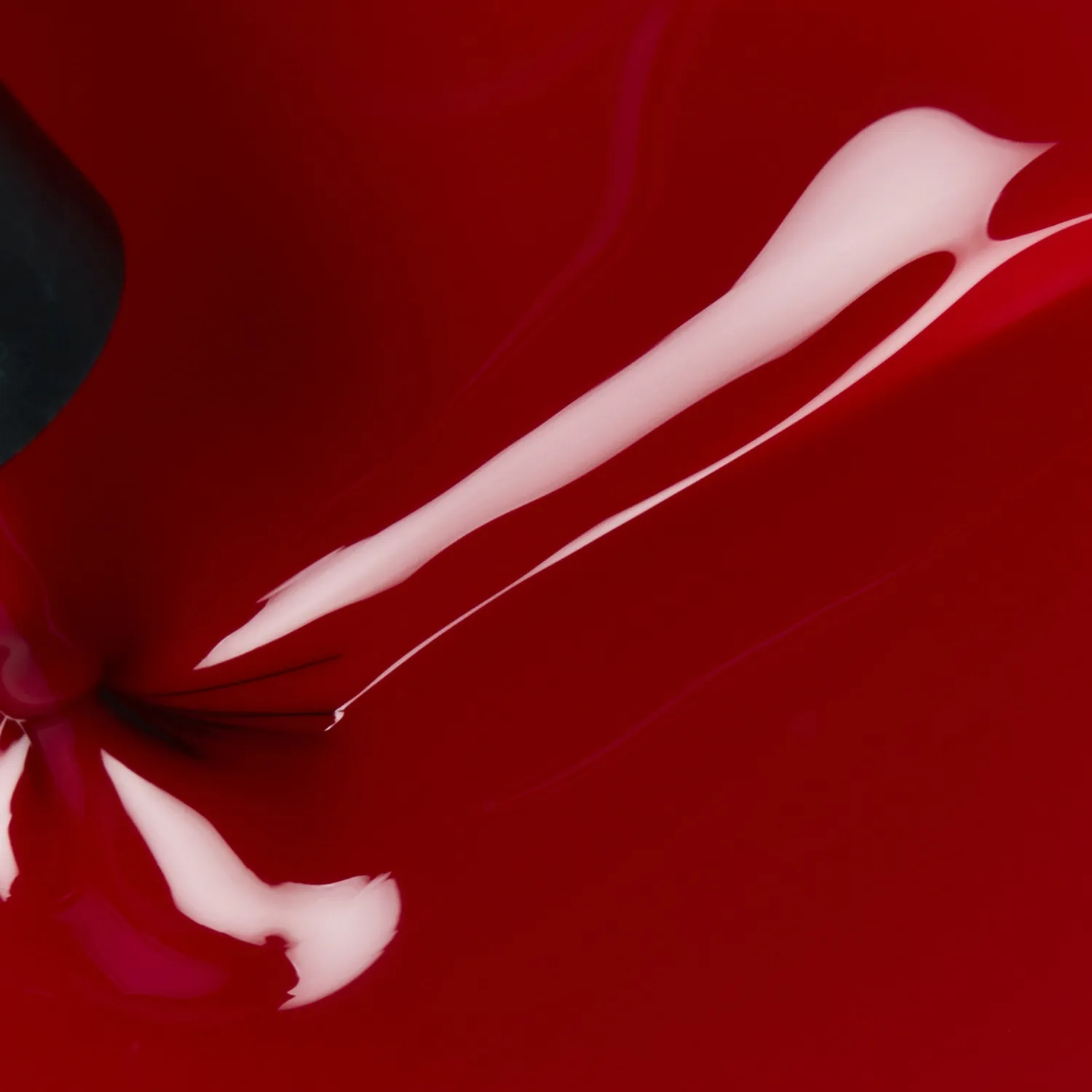 China Glaze Cozy Crimson neglelakk dyp rød