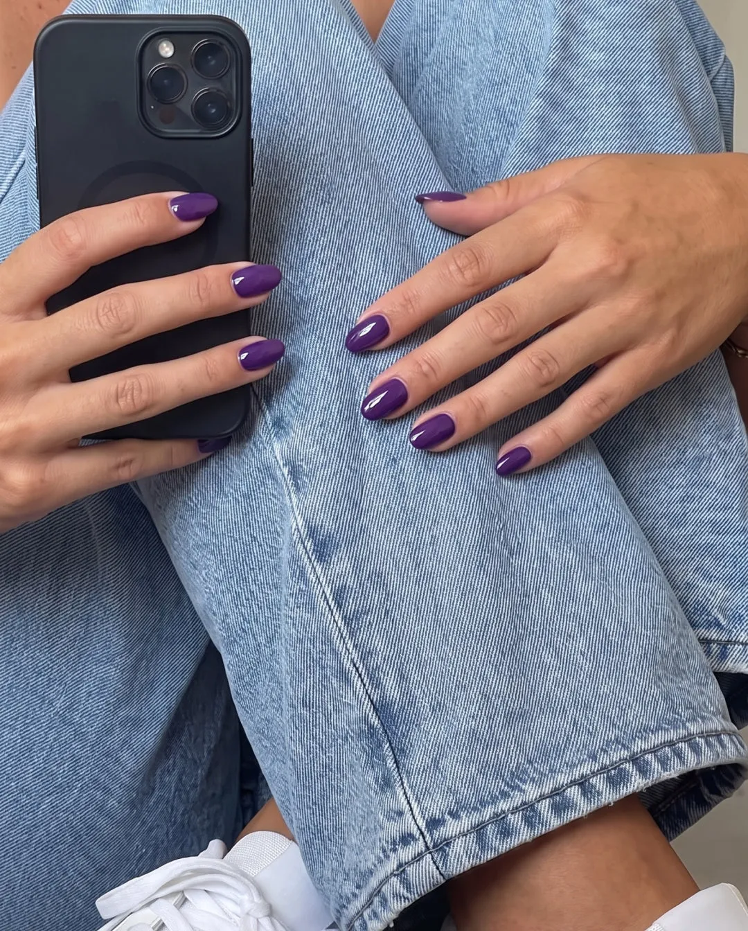 The Gel Collection Gel Polish 174 Ride Or Die gellakk lilla ultra dekning