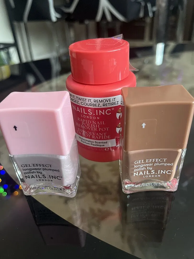 Nails Inc Watermelon neglelakkfjerner skånsom vannmelon