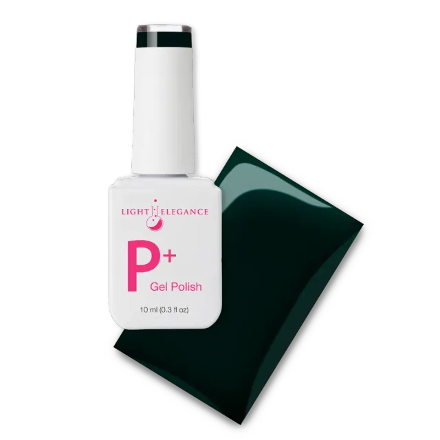Light Elegance P+ Green with Envy gellakk 10 ml mørkegrønn