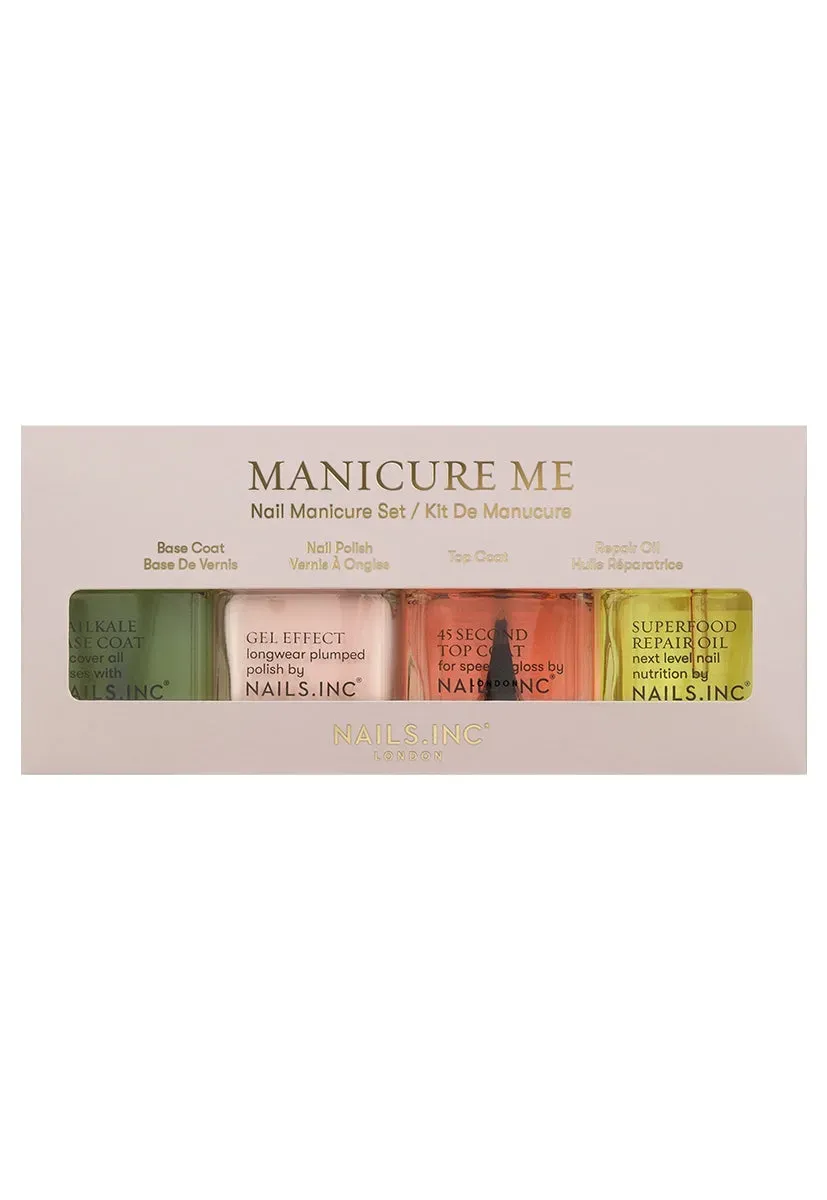 Nails Inc London Manicure Me neglelakksett 4-pk rosa