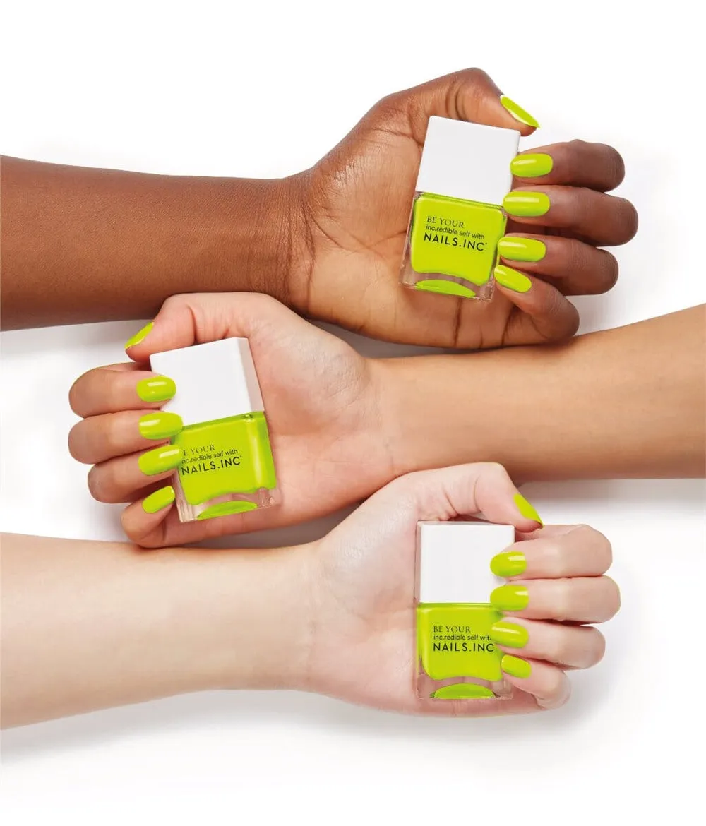 Nails Inc Naked In Neon neglelakksett 4-pk neon kremfinish