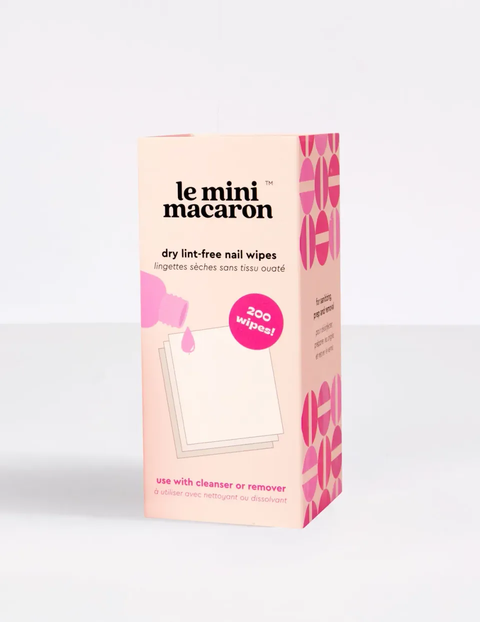 Le Mini Macaron luddfri negleservietter 200 stk