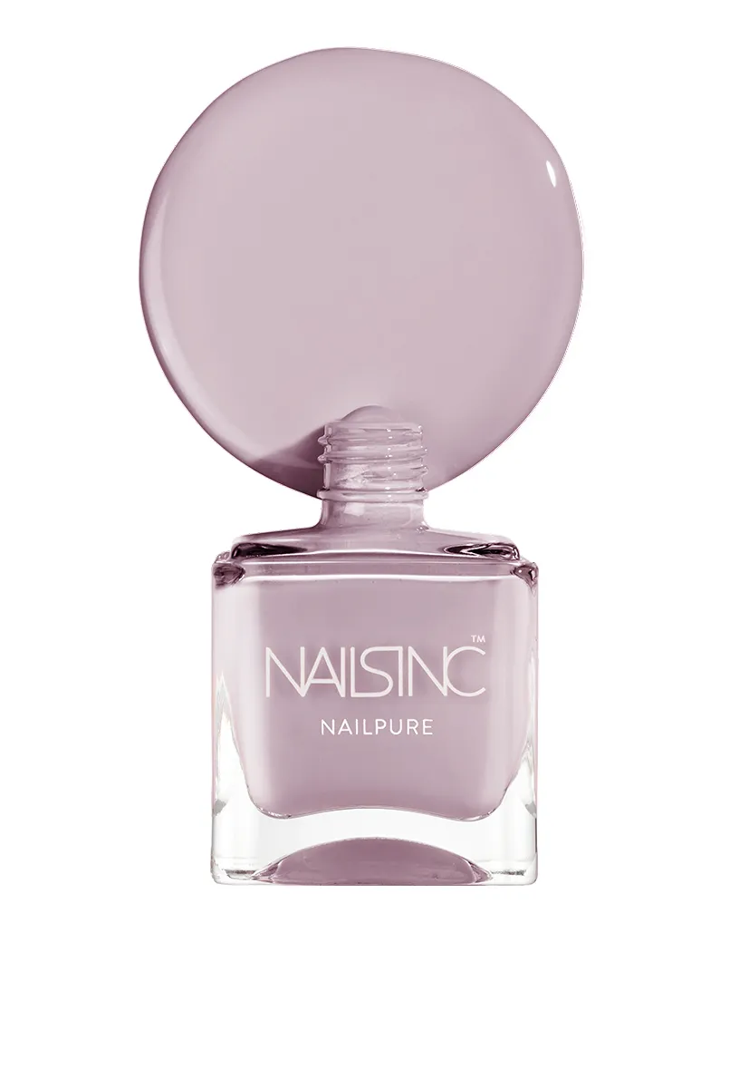 Nails Inc London NailPure Hampstead Mews neglelakk lilla vegansk