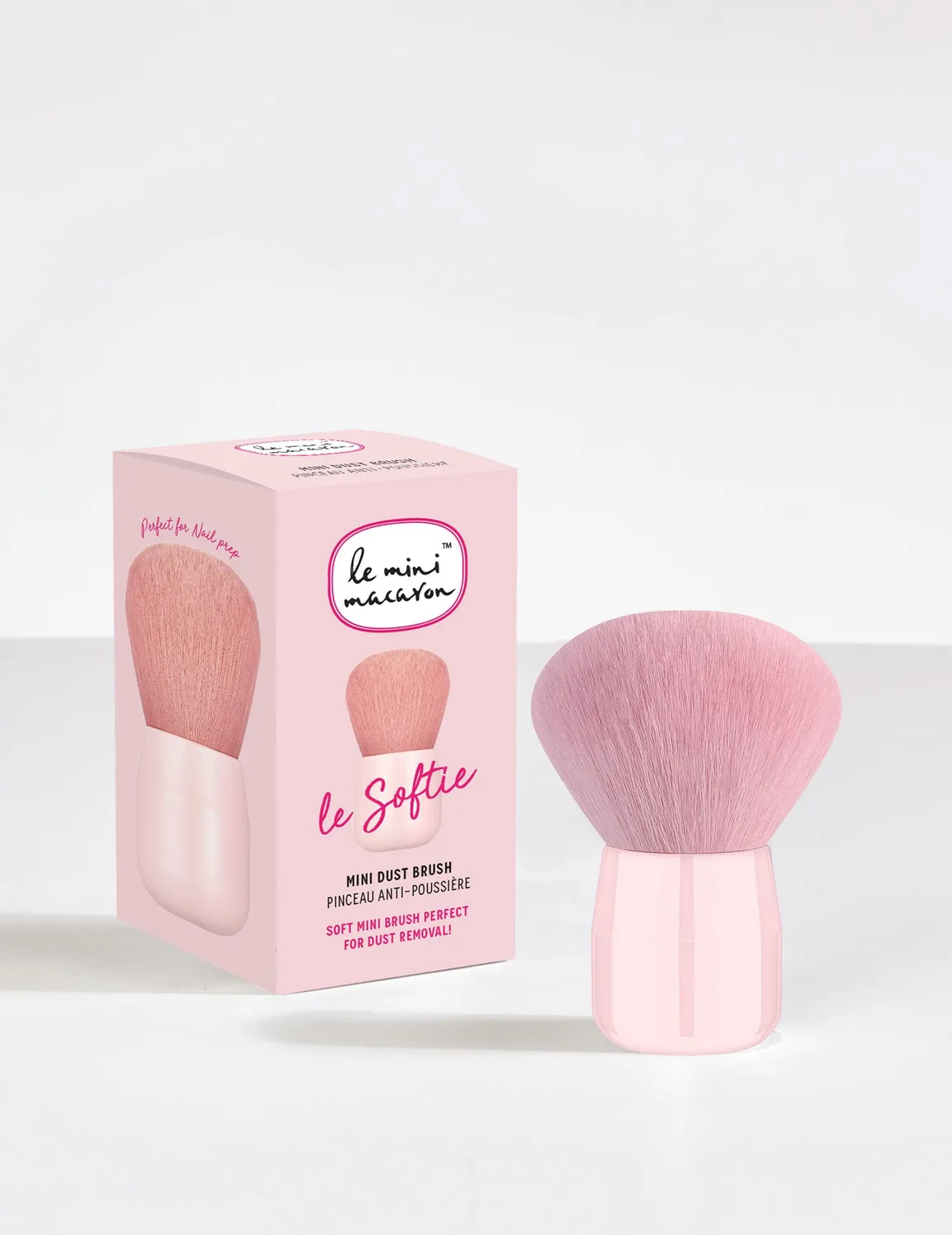 Le Mini Macaron Le Softie støvbørste rosa