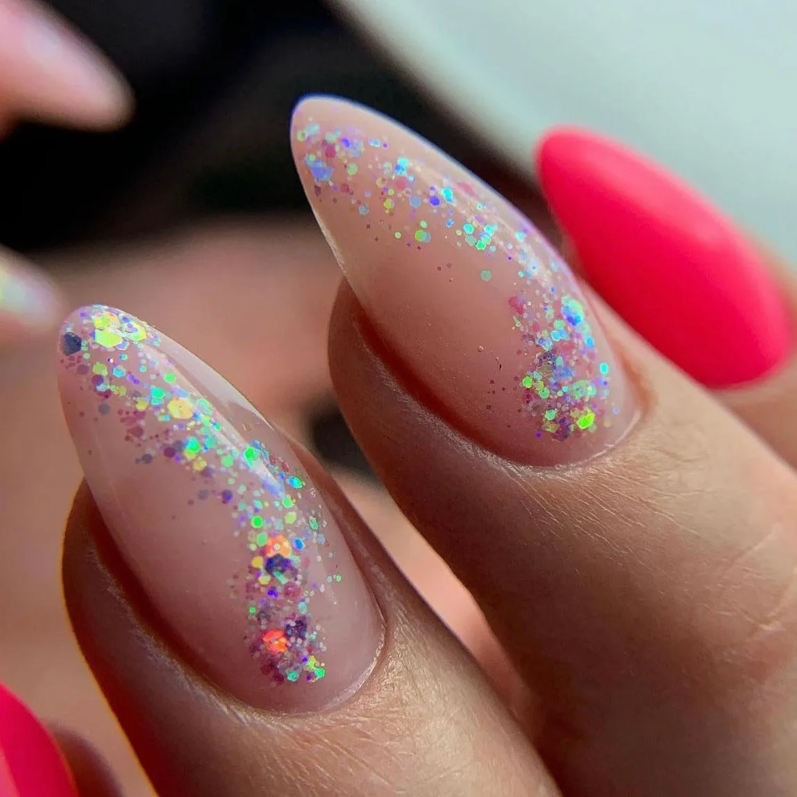 Light Elegance In My Happy Place glittergel 10 ml lavendel rosa