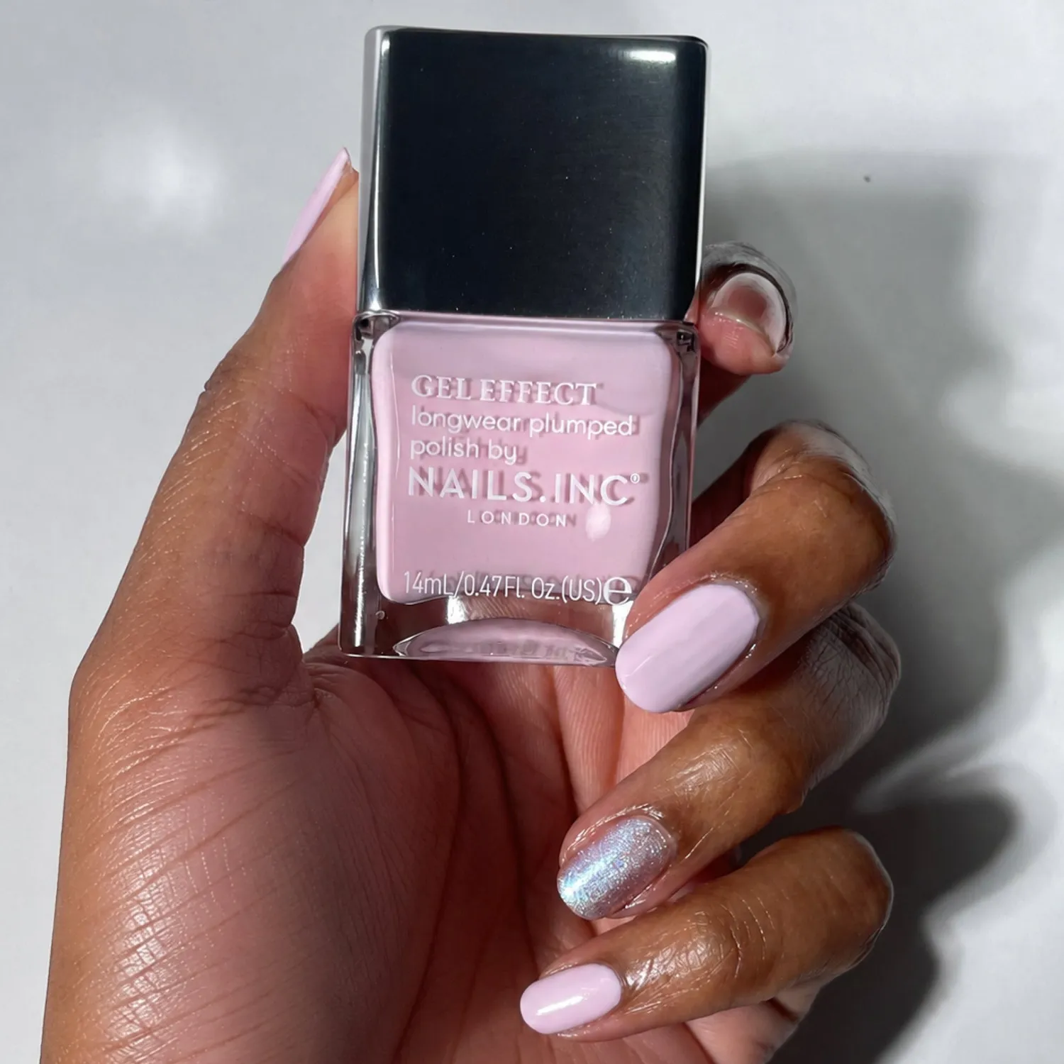 Nails Inc London Blueberry Bliss Quad neglelakk 4-pakning blå