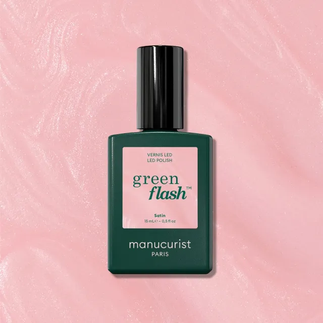 Manucurist Green Flash Satin gellakk perlerosa