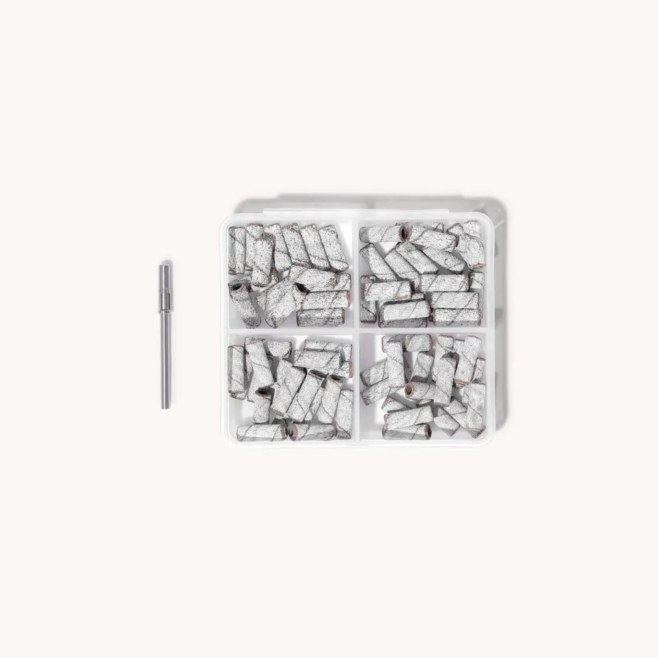 The Gel Collection Micro Mandrel Bit slipebånd 60 stk pakke